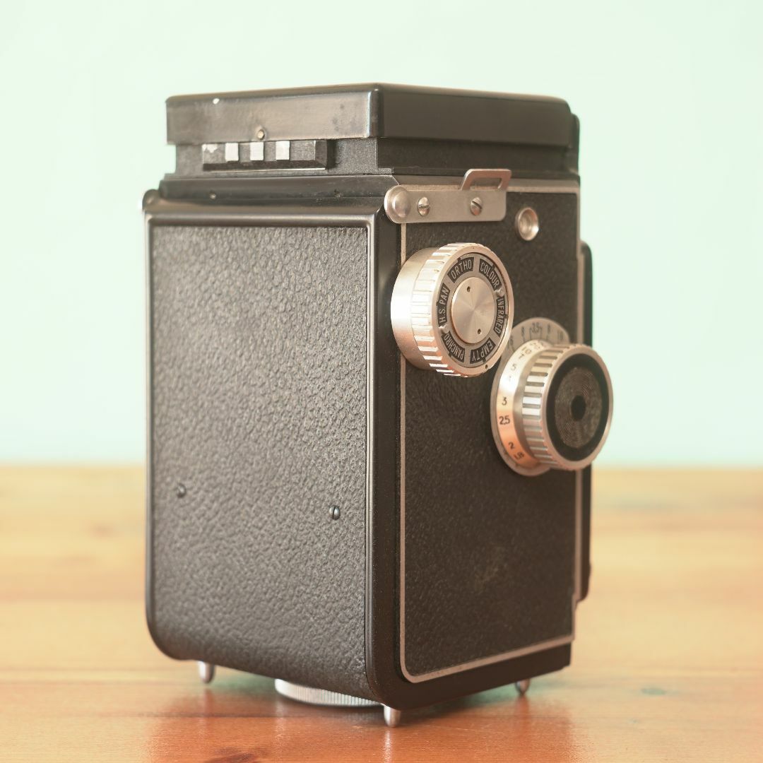 フィルムカメラ完動品◎東京光学 PRIMOFLEX 二眼レフ フィルムカメラ