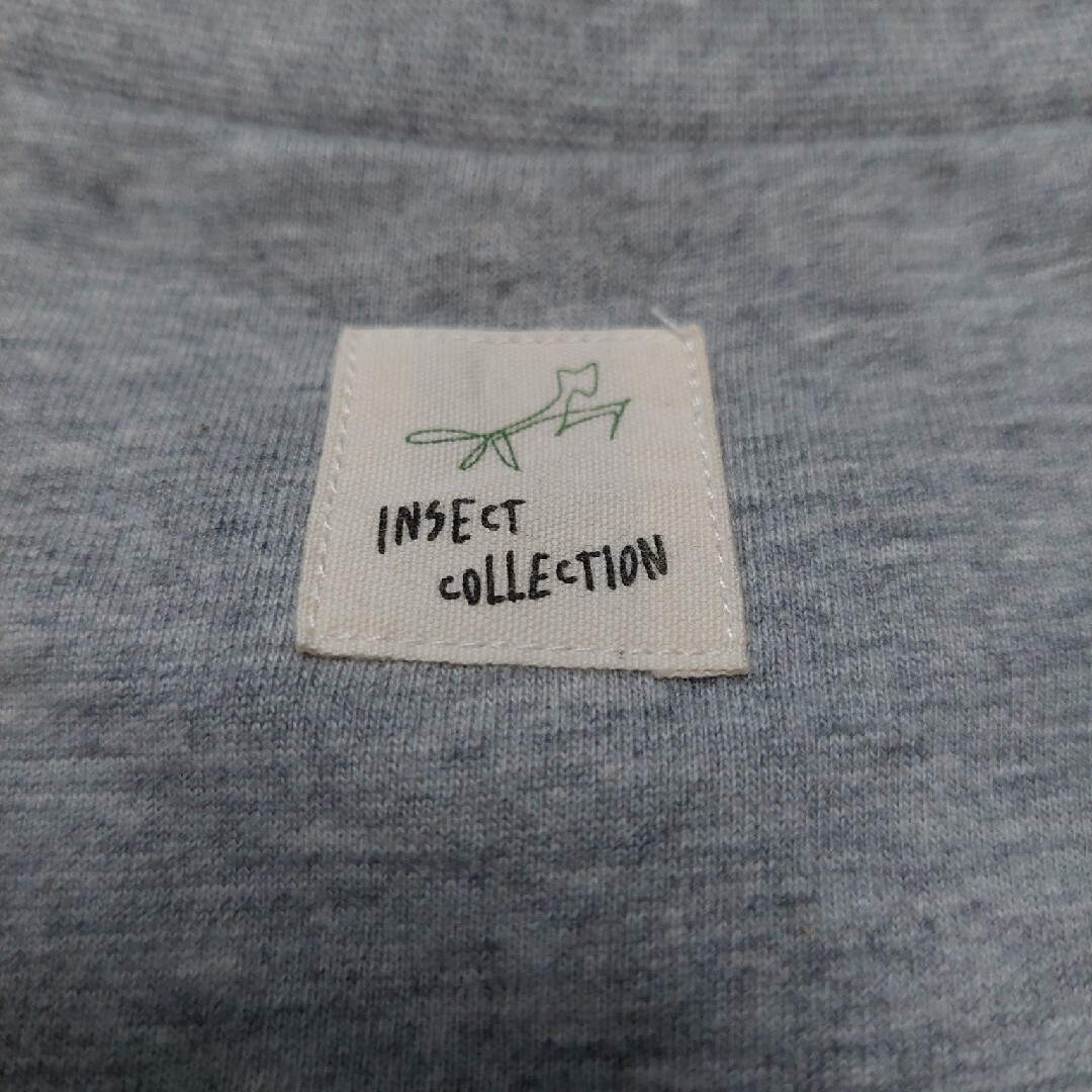 INSECT　COLLECTION(インセクトコレクション)の【中古】インセクトコレクション グレー ロンT M キッズ/ベビー/マタニティのキッズ服男の子用(90cm~)(Tシャツ/カットソー)の商品写真