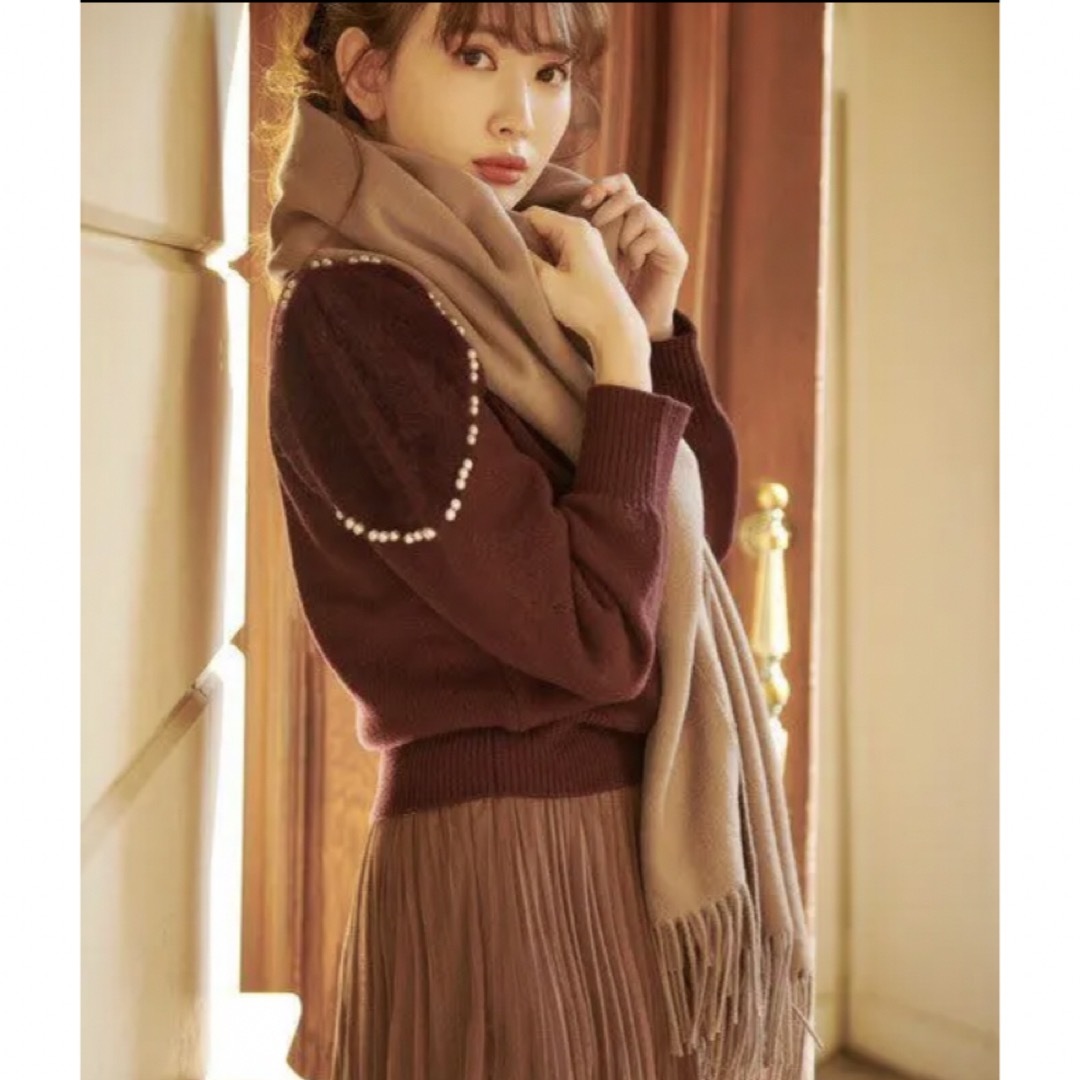 Her lip to(ハーリップトゥ)のherlipto romantic Pearl Knit Pullover レディースのトップス(ニット/セーター)の商品写真