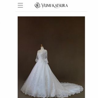 YUMI KATSURA - 桂由美 ウェディングドレス 7号の通販 by ribbon