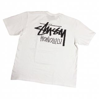 ステューシー(STUSSY)のSTUSSY STOCK HONOLULU TEE “WHITE” XLサイズ(シャツ)