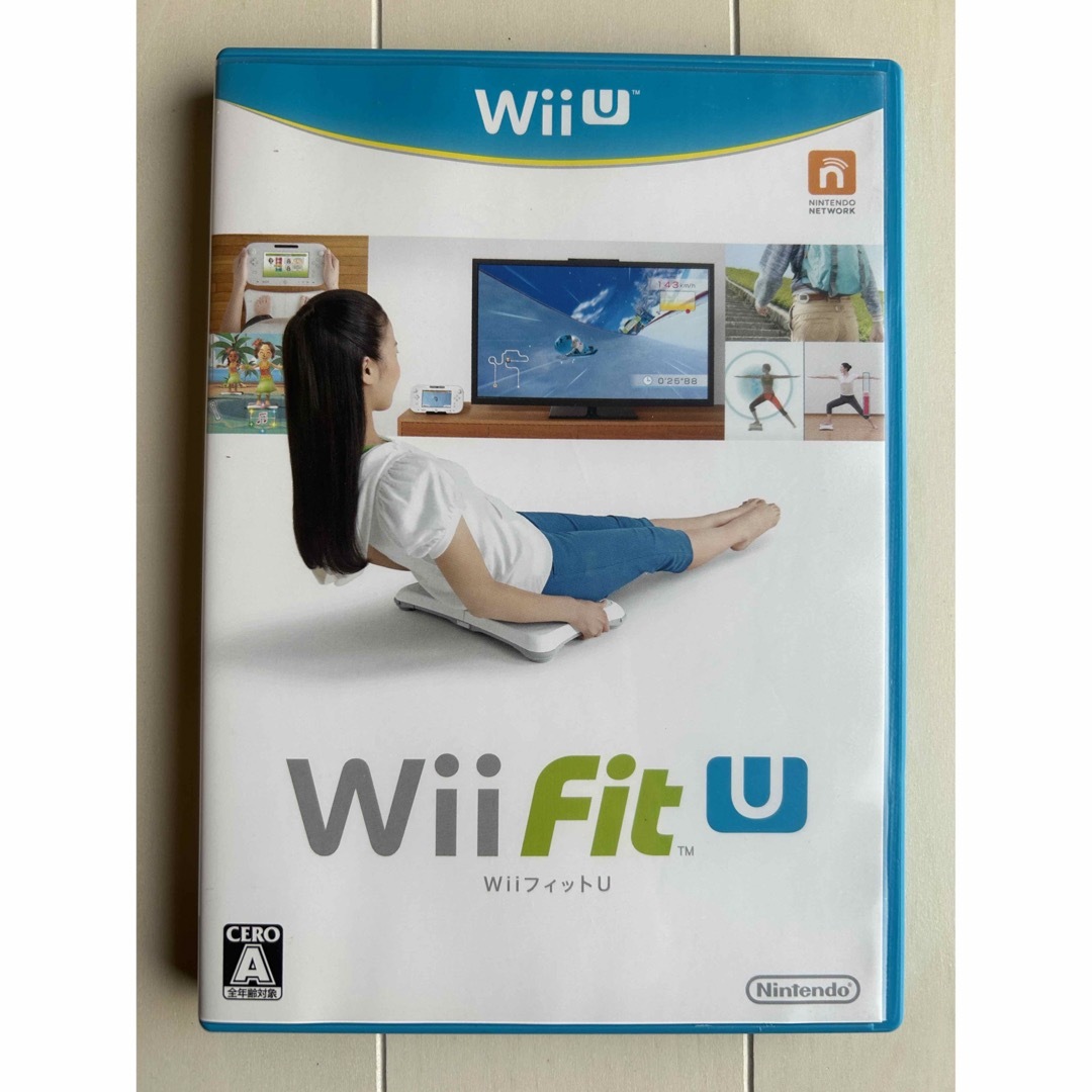 WiiU Fit U エンタメ/ホビーのゲームソフト/ゲーム機本体(家庭用ゲームソフト)の商品写真