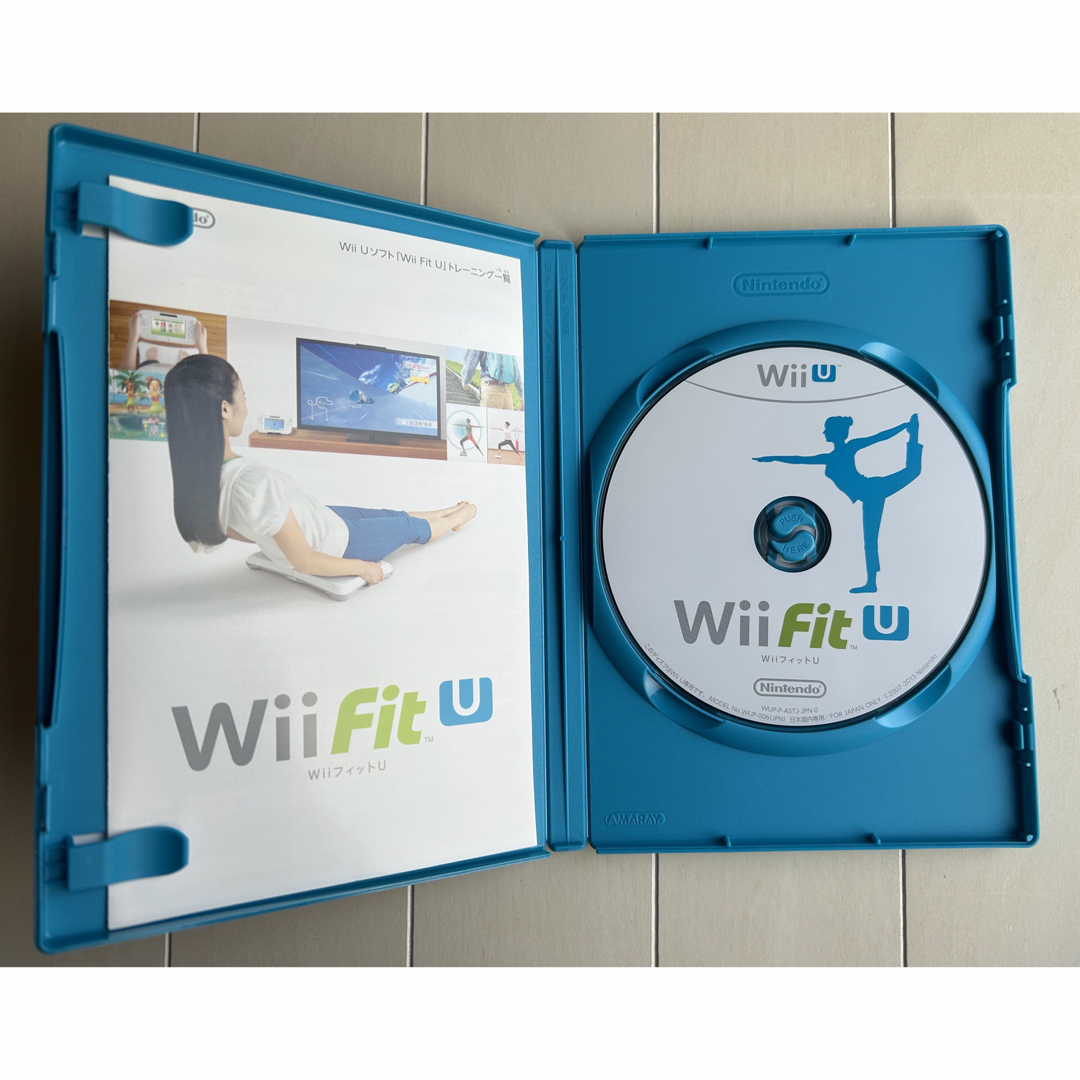 WiiU Fit U エンタメ/ホビーのゲームソフト/ゲーム機本体(家庭用ゲームソフト)の商品写真