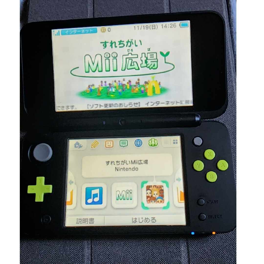 ニンテンドー2DS(ニンテンドー2DS)のNintendo ゲーム機本体 NEW ニンテンドー2DSLL ブラック/ラ エンタメ/ホビーのゲームソフト/ゲーム機本体(携帯用ゲーム機本体)の商品写真