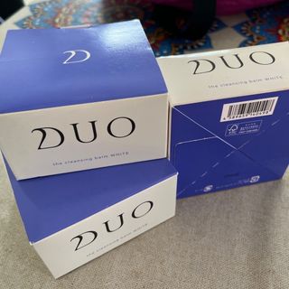 デュオ(DUO)のDUO(デュオ) ザ クレンジングバーム ホワイト(90g) 3箱(クレンジング/メイク落とし)