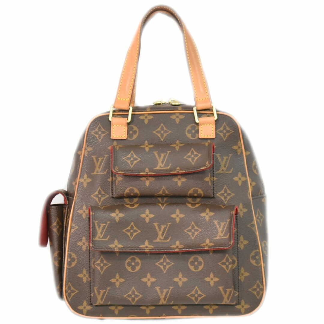 バッグ本物 ルイヴィトン LOUIS VUITTON LV エクサントリシテ モノグラム ハンドバッグ トートバッグ ブラウン M51161 Excentri Cite ビトン バッグ