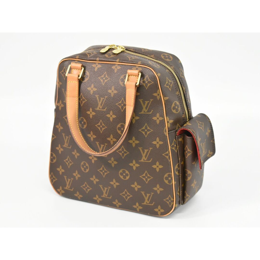 本物 ルイヴィトン LOUIS VUITTON LV エクサントリシテ モノグラム ハンドバッグ トートバッグ ブラウン M51161  Excentri Cite ビトン バッグ 中古