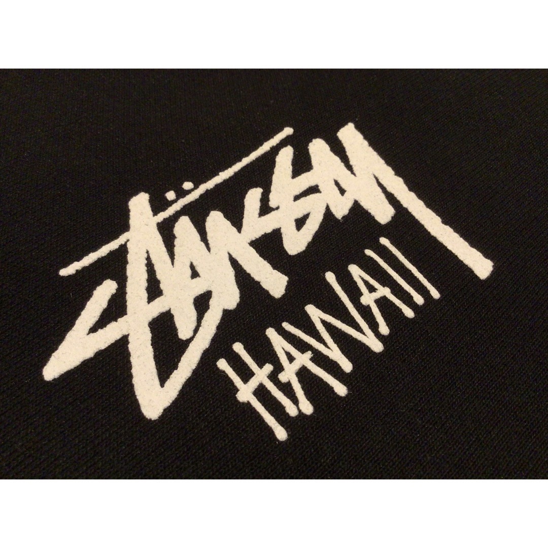 STUSSY STOCK HAWAII CREW “BLACK” XXLサイズ - スウェット