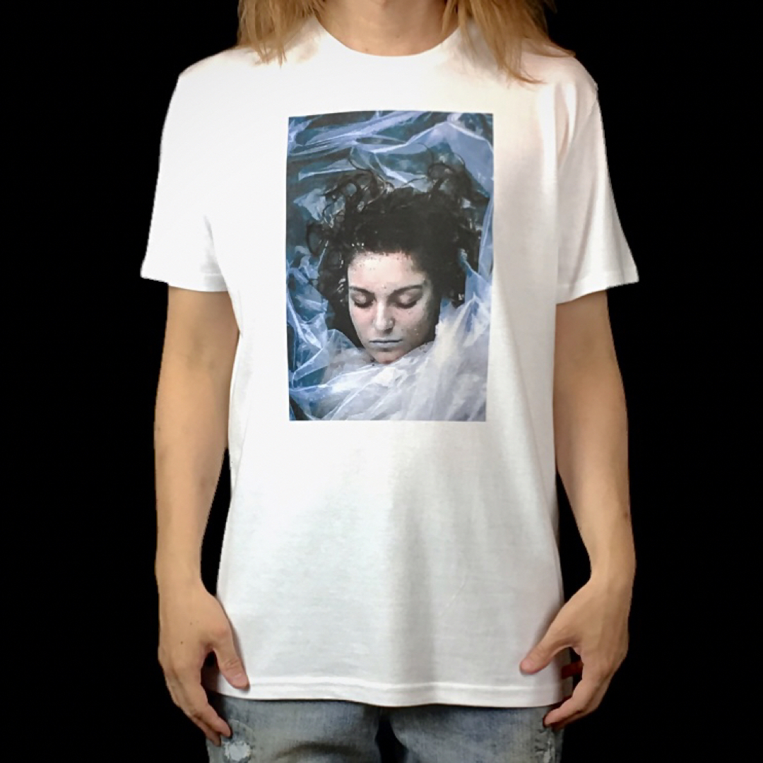 新品 ツインピークス ローラパーマー 殺人ミステリー 世界一美しい死体 Tシャツ
