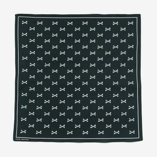 21AW BANDANA CROSS BONE オリーブドラブ WTAPS