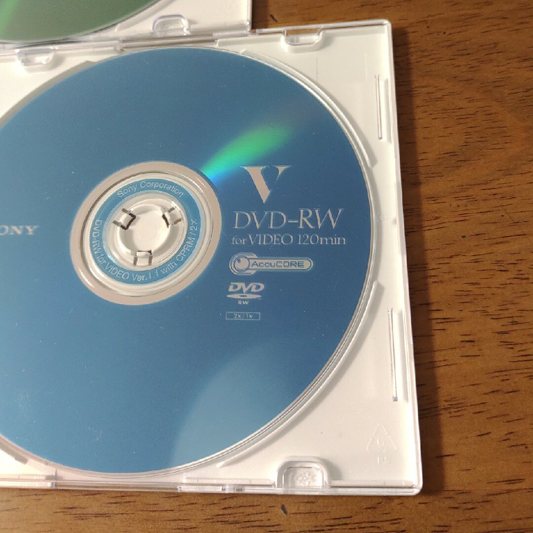 SONY(ソニー)のSONY❮DVD-RW 5枚❯ビデオ用繰り返し録画可能　ソニー エンタメ/ホビーのDVD/ブルーレイ(その他)の商品写真