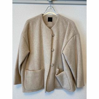 ネストローブ(nest Robe)のtandeyオオカミとフクロウ ショートコート(ピーコート)