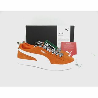 プーマ(PUMA)の新品 PUMA × AMI Suede VTG 22.5 オレンジ 天然皮革(スニーカー)