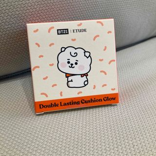 エチュード(ETUDES)の【値下げ】BT21 ダブルラスティング クッショングロウ ニュートラルベージュ(ファンデーション)