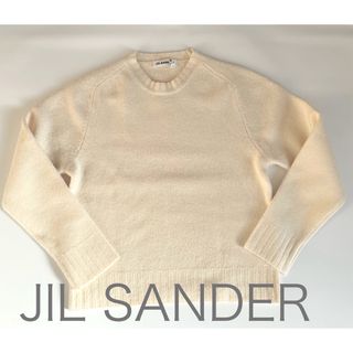 ジルサンダー(Jil Sander)のJIL SANDER クルーネックボイルメリノウールニットM(ニット/セーター)