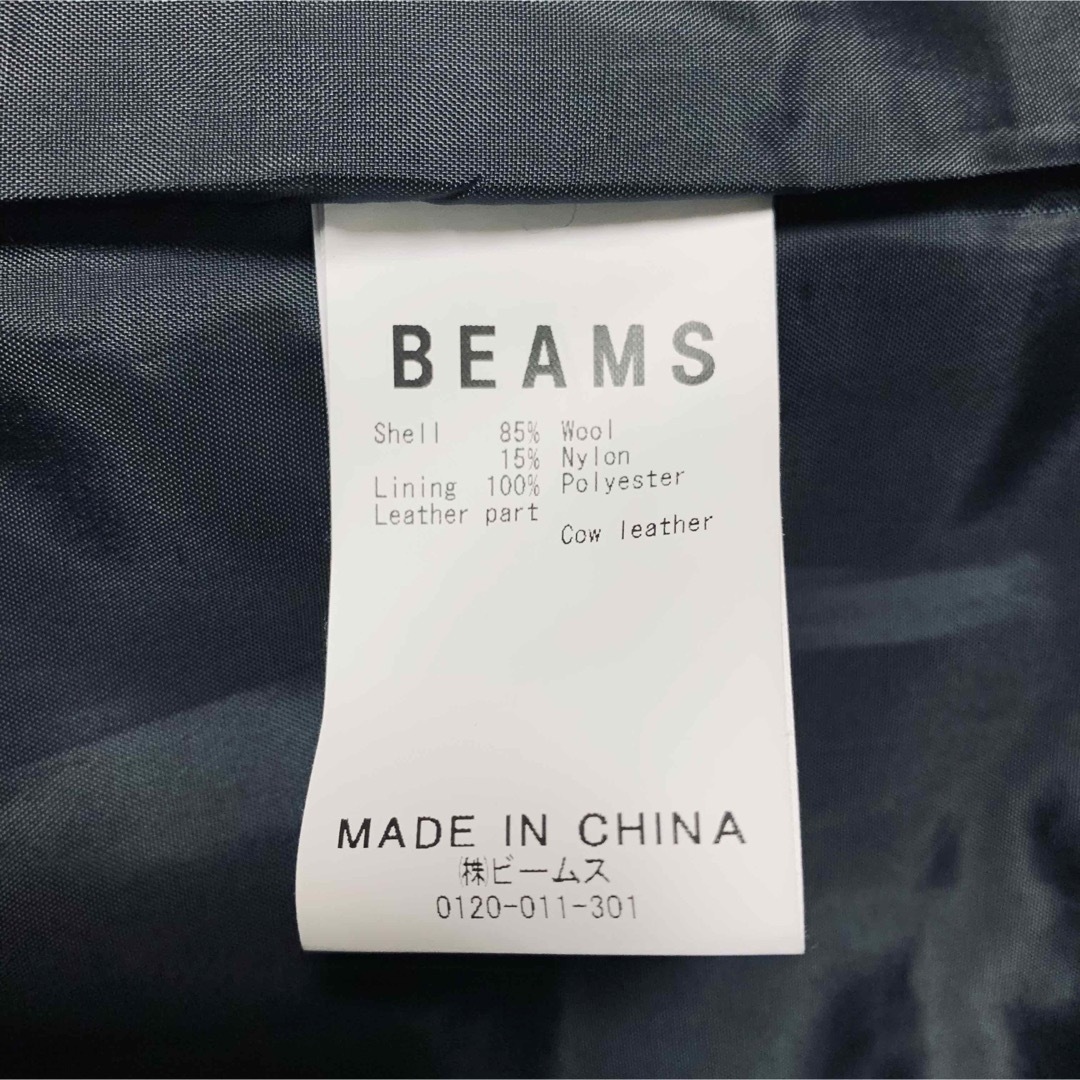 BEAMS(ビームス)の定価31900円 ビームス メルトンダッフルコート S メンズのジャケット/アウター(ダッフルコート)の商品写真