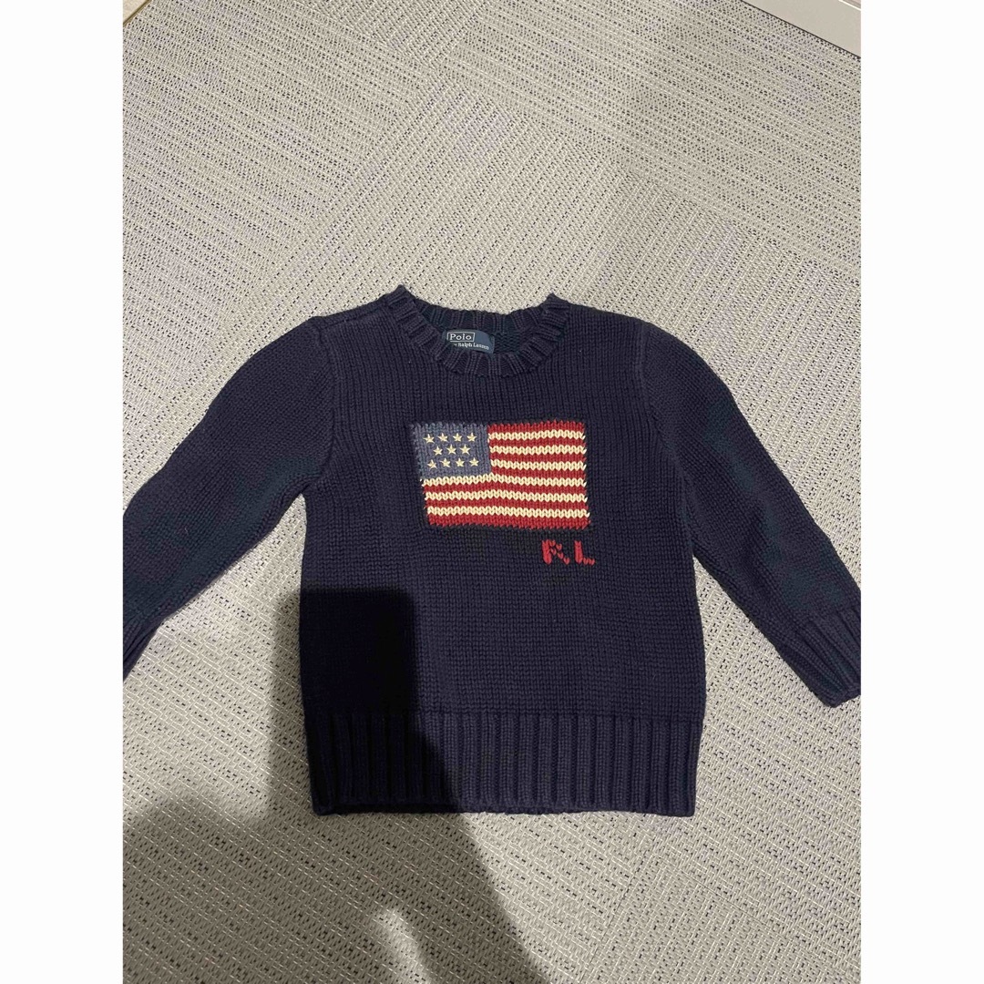 Ralph Lauren(ラルフローレン)のラルフローレン　ニット　100cm  キッズ/ベビー/マタニティのキッズ服男の子用(90cm~)(ニット)の商品写真