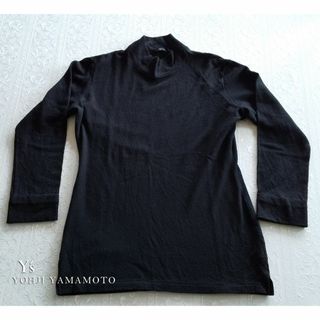 ヨウジヤマモト(Yohji Yamamoto)のYohji Yamamoto ヨウジヤマモト　ウール長袖ハイネック　ルーズフィッ(カットソー(長袖/七分))