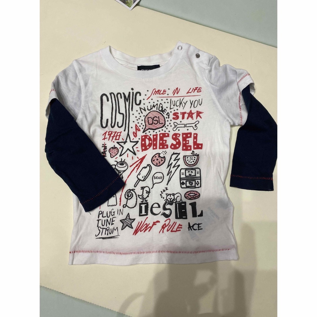 DIESEL(ディーゼル)のDHESEL ベビーロンT キッズ/ベビー/マタニティのベビー服(~85cm)(Ｔシャツ)の商品写真