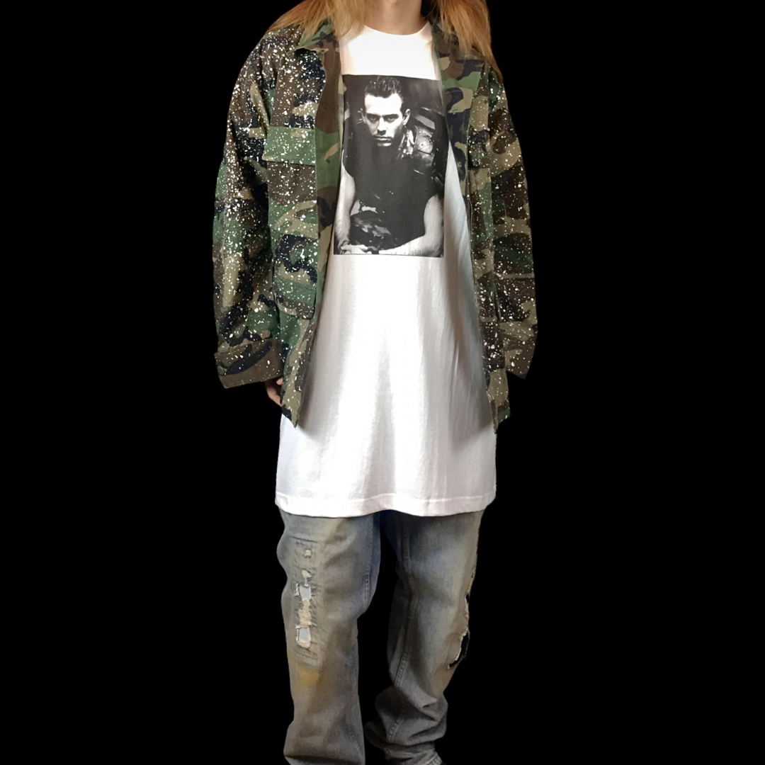 新品 ターミネーター エイリアン2 マイケルビーン 映画俳優 ビッグ Tシャツ メンズのトップス(Tシャツ/カットソー(半袖/袖なし))の商品写真