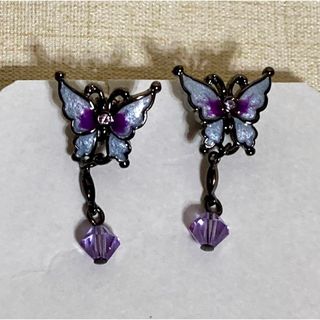 アナスイ(ANNA SUI)のANNA SUI ピアス　蝶　バタフライ　アナスイ　未使用(ピアス)