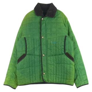 バーブァー(Barbour)のBarbour バブアー R.NEWBOLD アールニューボールド キルティング ジャケット インドネシア製 グリーン系 L【中古】(その他)