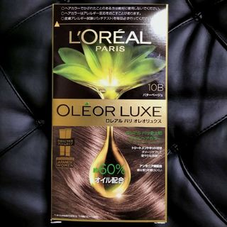 ロレアルパリ(L'Oreal Paris)のL'OREAL PARIS　OLEOR LUXE　10B　バターベージュ(カラーリング剤)