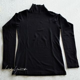 ヨウジヤマモト(Yohji Yamamoto)のYohji Yamamoto ヨウジヤマモト　長袖ハイネック　ストレッチ(カットソー(長袖/七分))