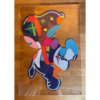 KAWS カウズ パズル「STAY STEADY」完成品　額装　アクリルフレーム(その他)