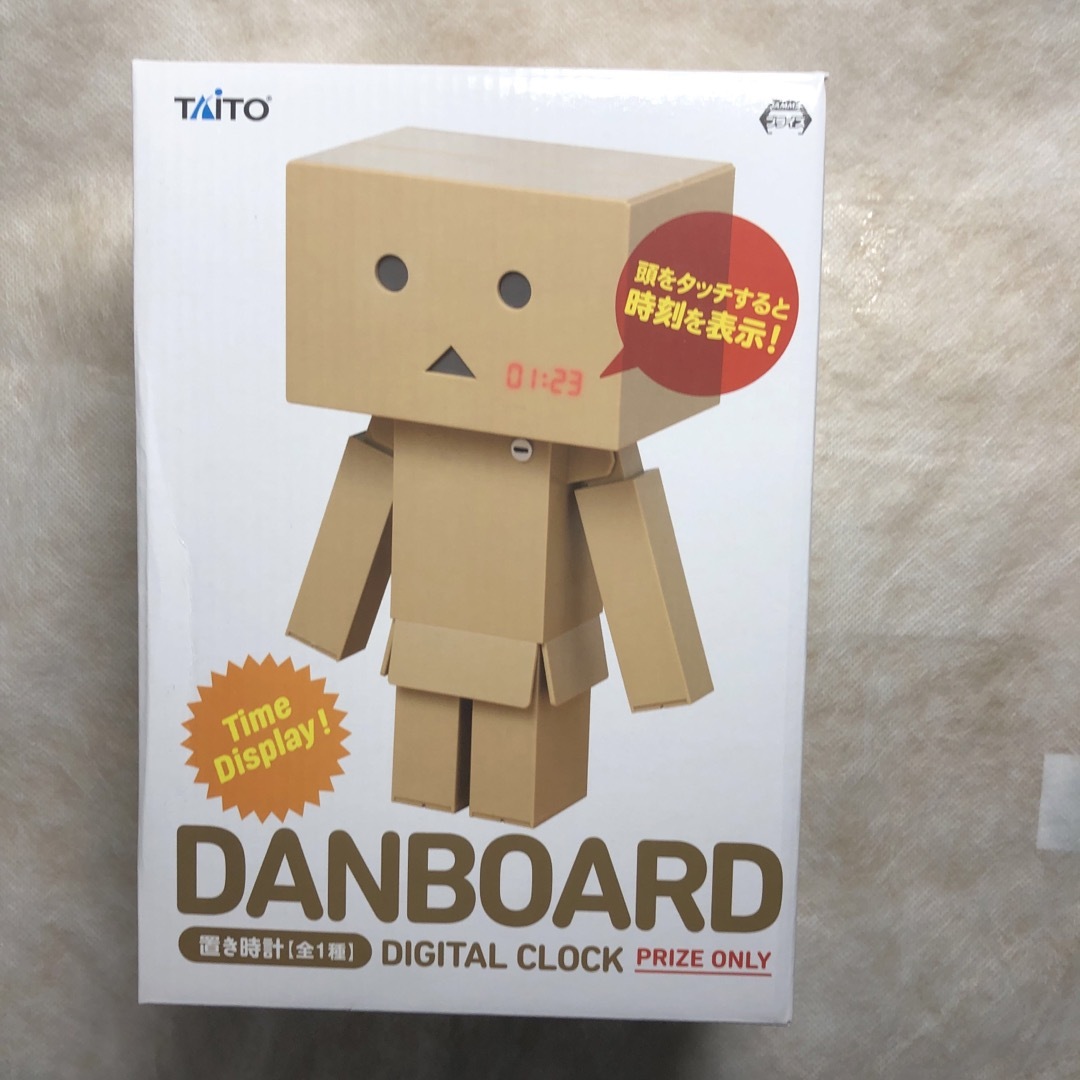 TAITO(タイトー)のダンボー　DANBOARD 置き時計　 エンタメ/ホビーのおもちゃ/ぬいぐるみ(キャラクターグッズ)の商品写真