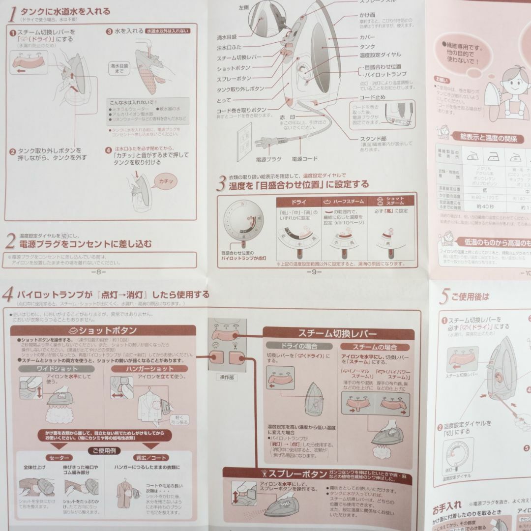 Panasonic(パナソニック)のパナソニック NI-R36 コートリール付き スチームアイロン（家庭用） その他のその他(その他)の商品写真