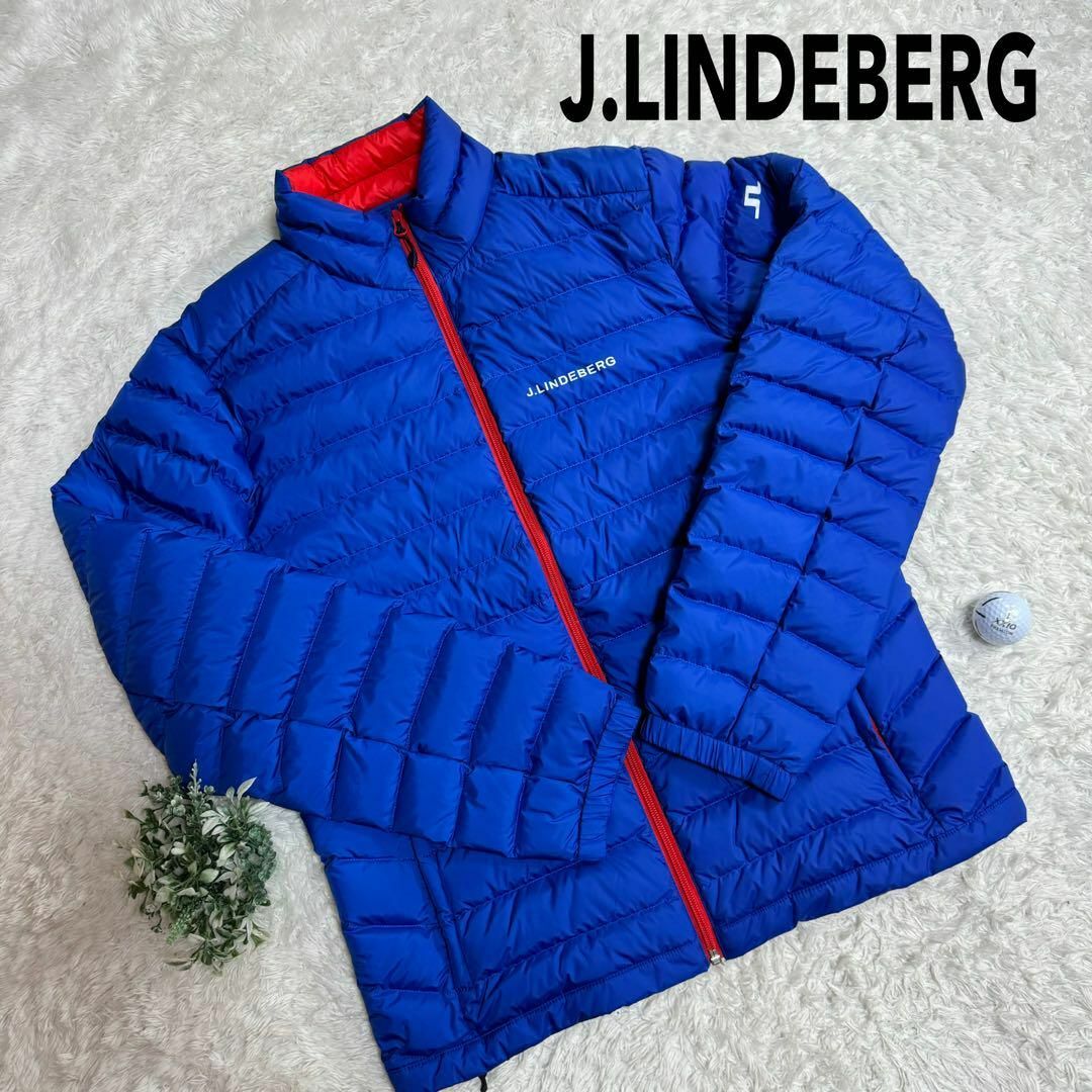 高い 美品 J.LINDEBERG ジェイリンドバーグ ダウンジャケット ゴルフ