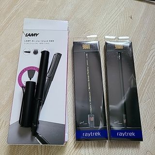 Lamy AL-star EMRと三菱鉛筆9800 デジタイザペン2本(その他)