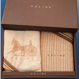 セリーヌ(celine)のCELINE セリーヌ フェイスタオル ２枚(タオル/バス用品)