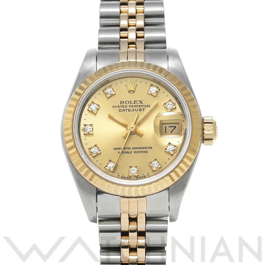 ロレックス ROLEX 69173G E番(1990年頃製造) シャンパン /ダイヤモンド レディース 腕時計