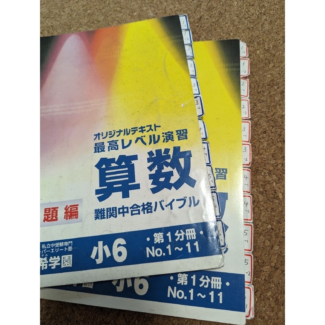 小6 最高レベル演習算数 テキスト 希学園 2022年度本 - www.ecolet.bg