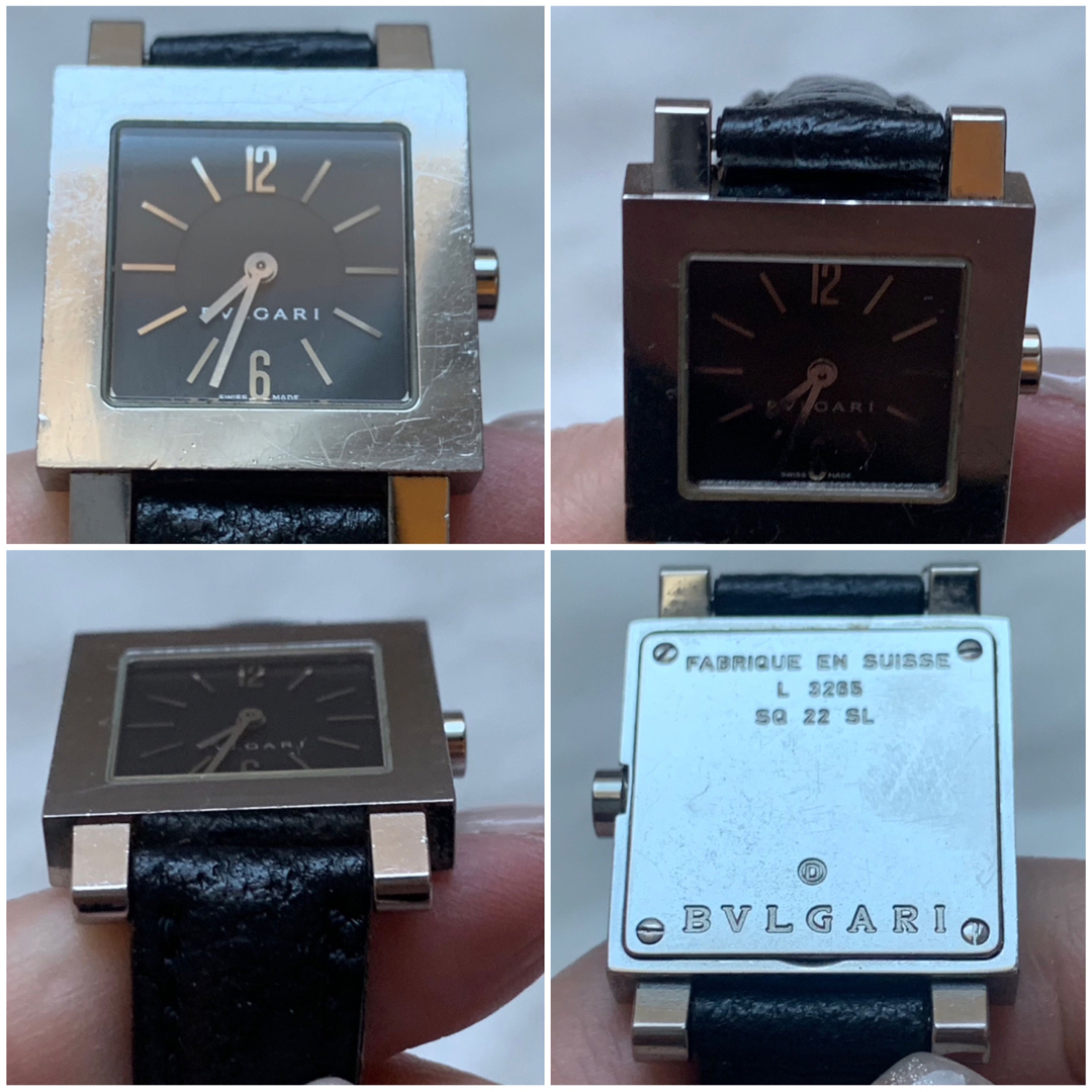 BVLGARI(ブルガリ)の【稼働品】ブルガリ■クアドラード　レディースウォッチ レディースのファッション小物(腕時計)の商品写真
