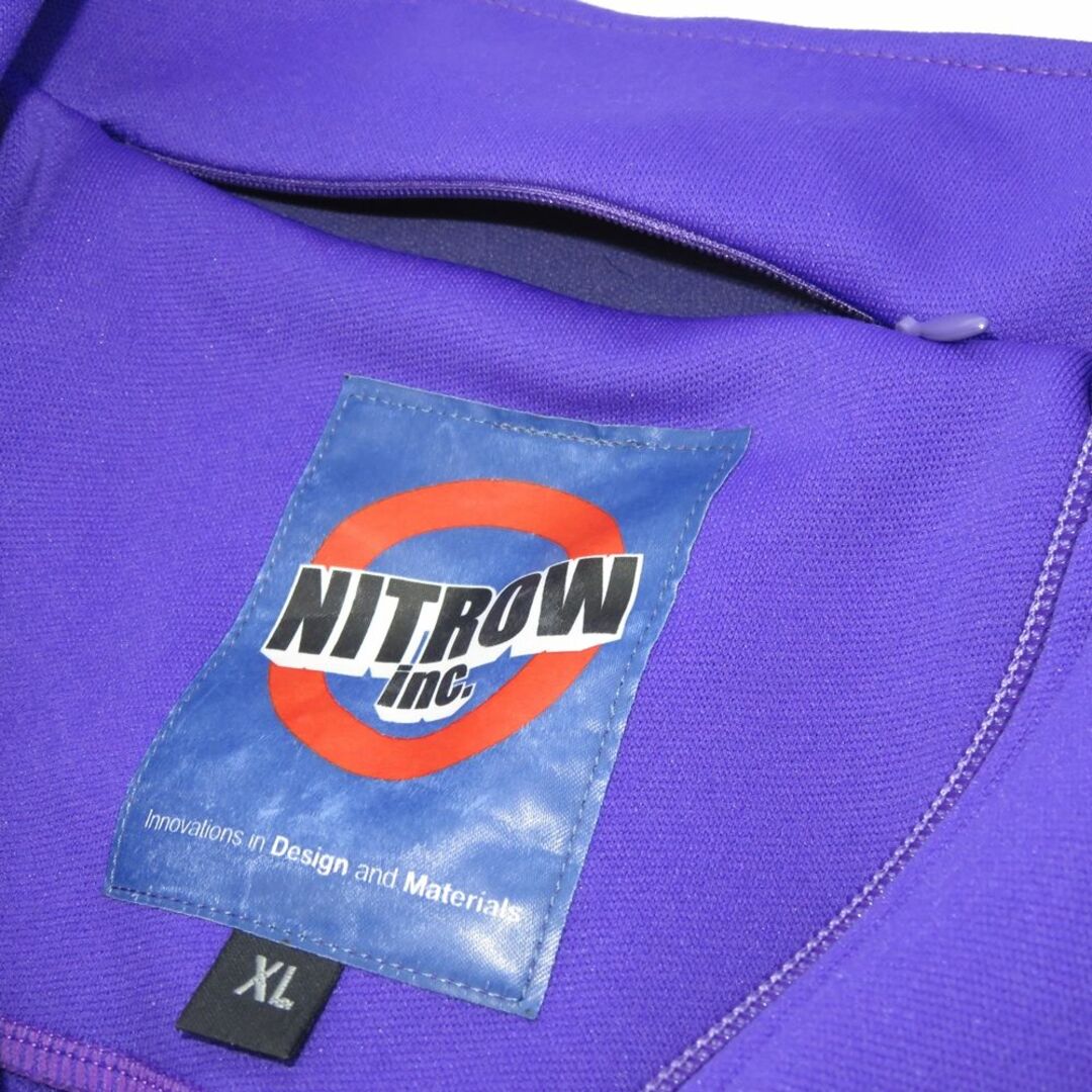 NITROW ZIPUP TRACK JACKET SIZE XL PURPLE メンズのジャケット/アウター(その他)の商品写真