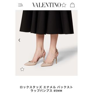 ヴァレンティノ(VALENTINO)のヴァレンティノ　ストラップパンプス(ハイヒール/パンプス)