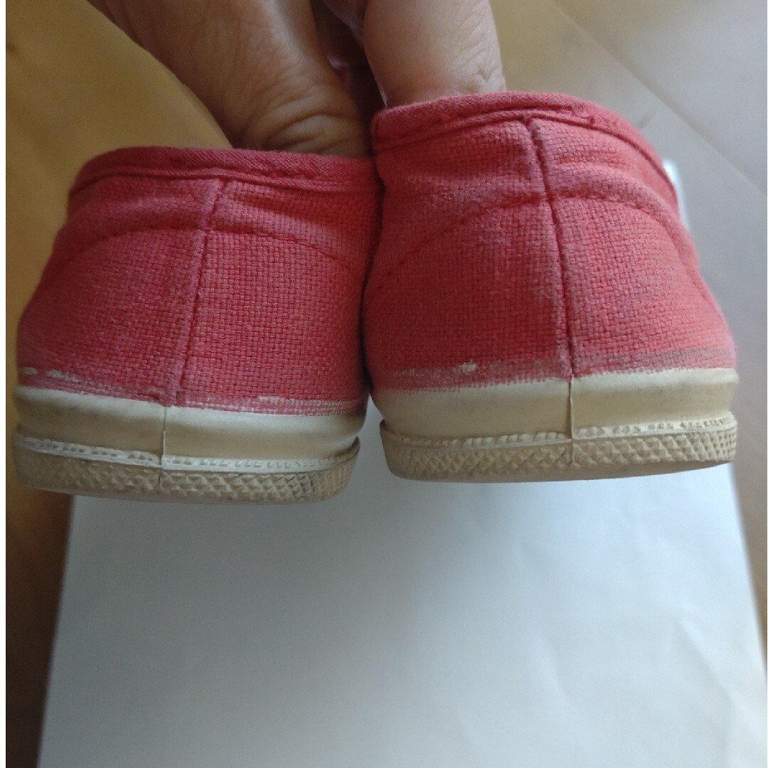 BENSIMON(ベンシモン)のBENSIMON　スニーカー　スリッポン　キッズ　29(18cm)　赤系 キッズ/ベビー/マタニティのキッズ靴/シューズ(15cm~)(スニーカー)の商品写真