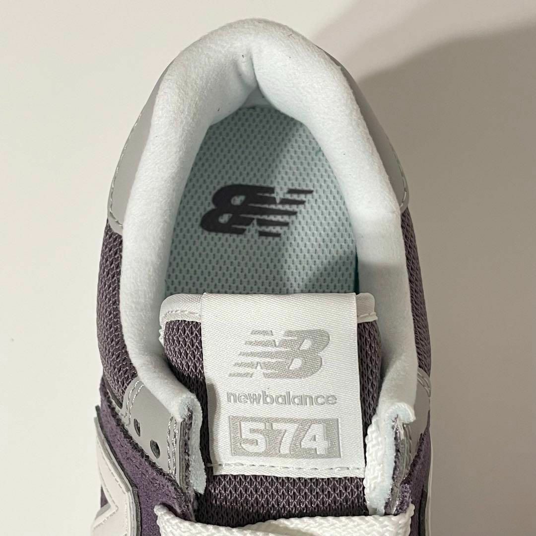 New Balance(ニューバランス)の【新品】 ニューバランス WL574 ZSP B パープル スニーカー 23cm レディースの靴/シューズ(スニーカー)の商品写真