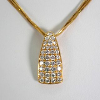 K18 ダイヤモンド/2.00ct ペンダント/ネックレス[g184-32］(ネックレス)