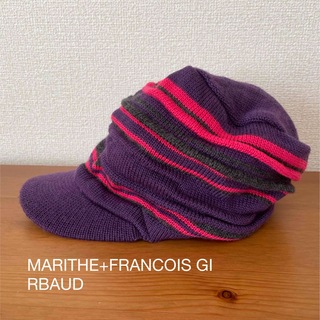 マリテフランソワジルボー(MARITHE + FRANCOIS GIRBAUD)のMARITHE+FRANCOIS GIRBAUD  ニット帽(ニット帽/ビーニー)