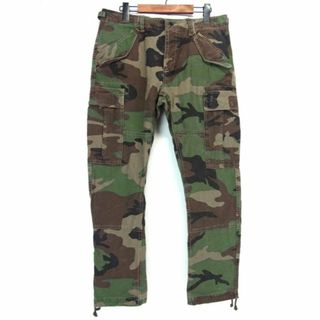 ポロラルフローレン(POLO RALPH LAUREN)のポロ ラルフローレン Ralph Lauren ■ 【 Camo Cargo Pants 】 カモフラージュ 迷彩 柄 ウォッシュ カーゴ パンツ　30091(ワークパンツ/カーゴパンツ)