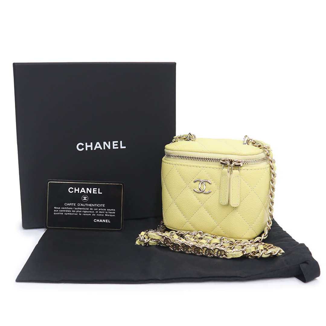CHANEL - シャネル ミニ バニティ チェーンショルダーバッグ 斜め掛け