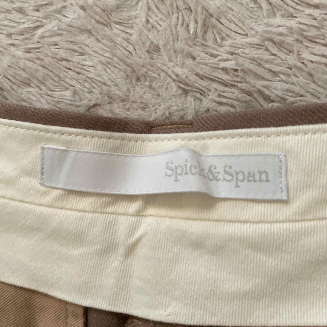 Spick & Span(スピックアンドスパン)のSpick & Span ワンタック ワイドパンツ レディースのパンツ(カジュアルパンツ)の商品写真