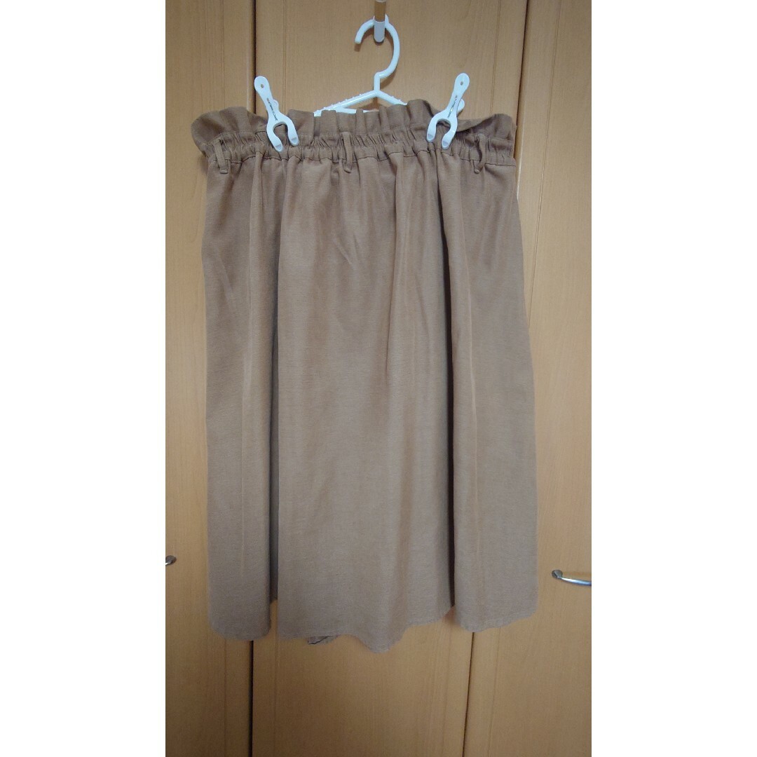 ひざ丈スカート(大きいサイズ：4Ｌ) レディースのスカート(ひざ丈スカート)の商品写真