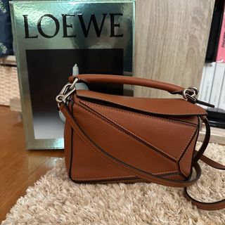 LOEWE - LOEWE パズルバッグ ミニ タンの通販 by ゆり｜ロエベならラクマ