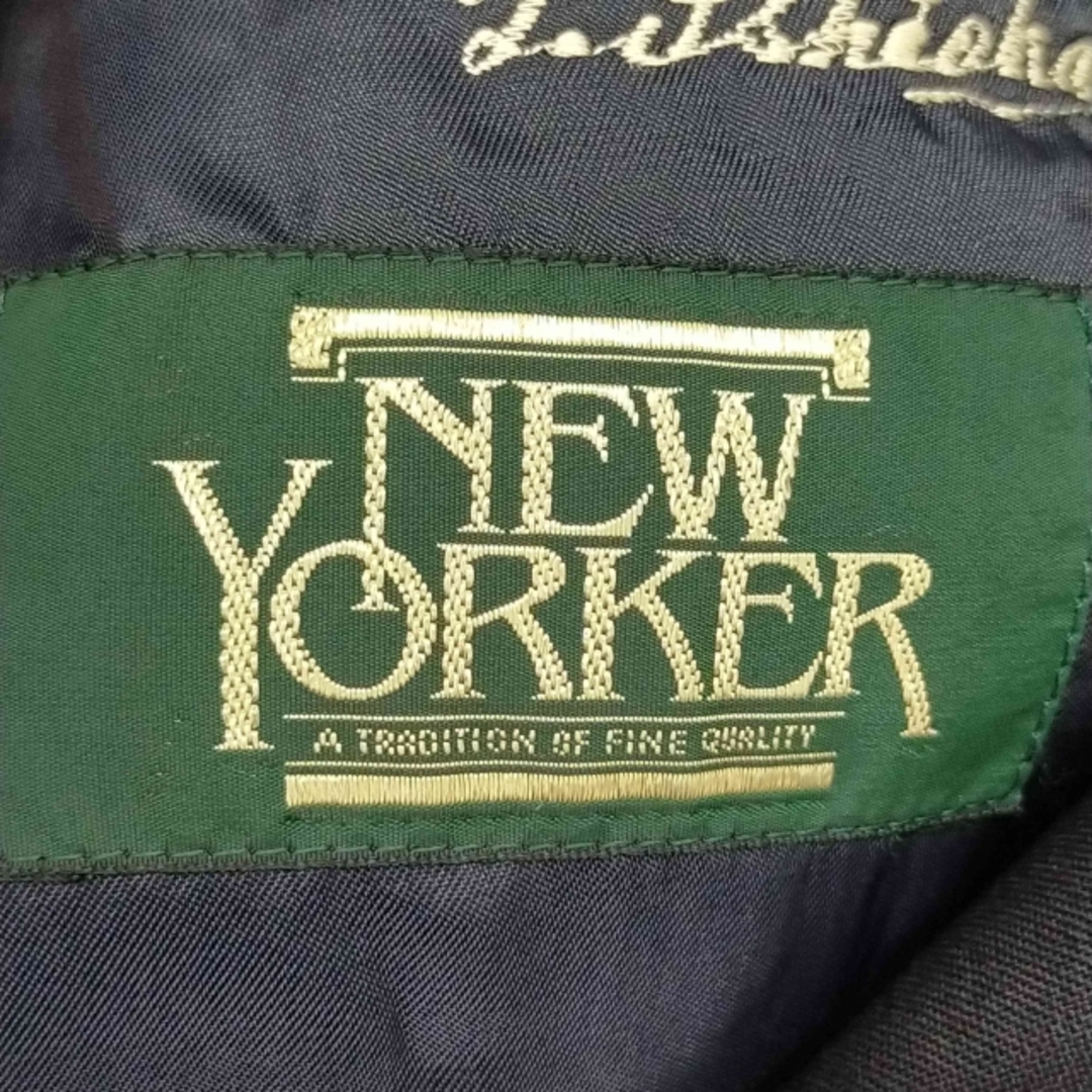 NEWYORKER - NEWYORKER(ニューヨーカー) 紺ブレ 金ボタン ダブル