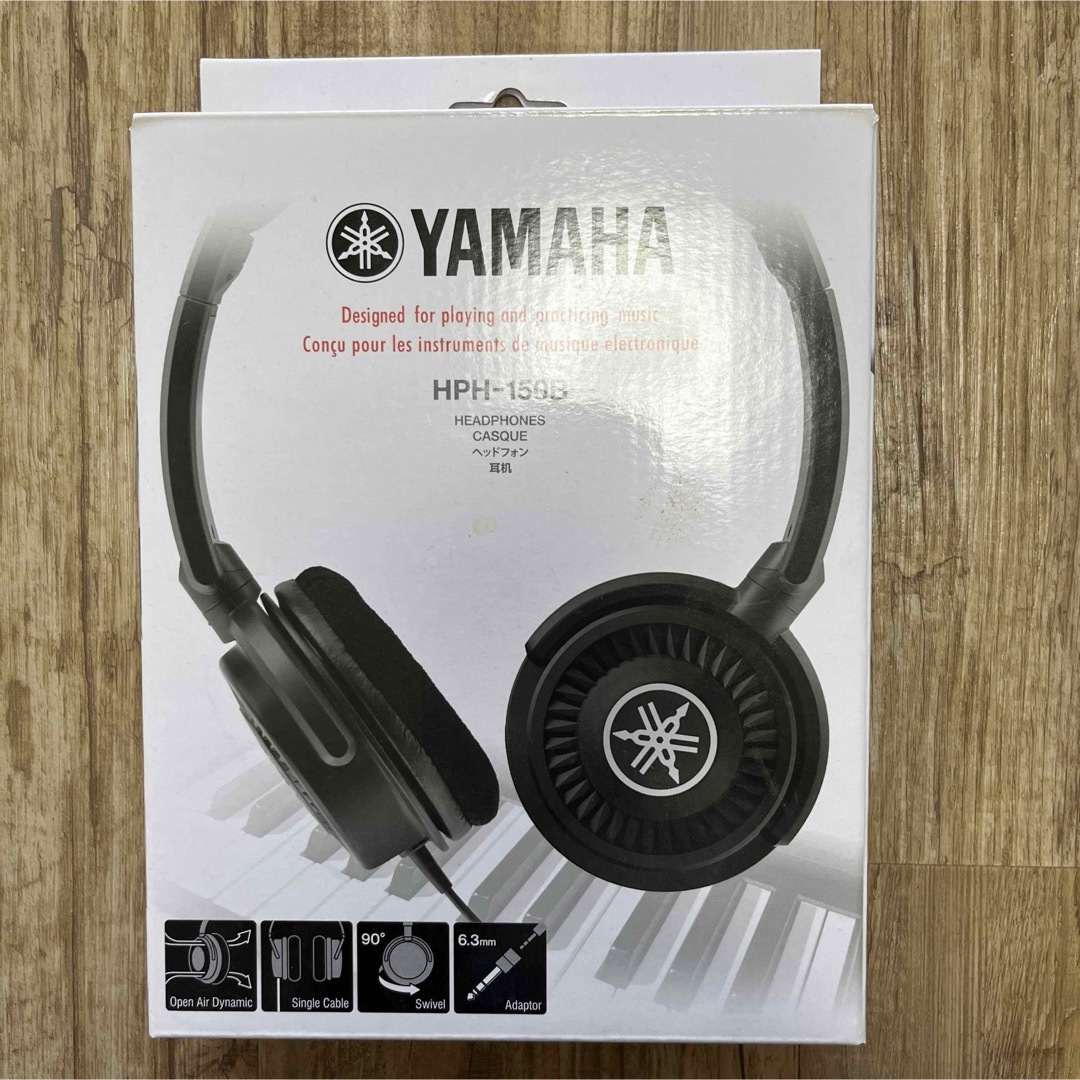 ヤマハ(ヤマハ)のYAMAHA ヘッドホン HPH-150B 楽器のレコーディング/PA機器(その他)の商品写真